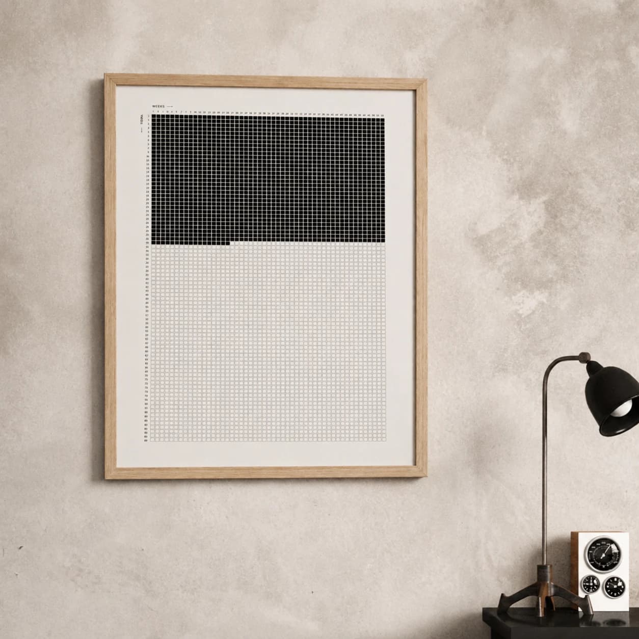 Premium Matte Paper Wooden Framed Poster